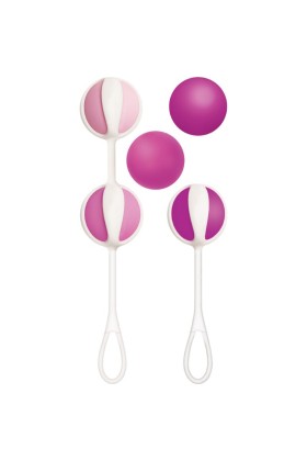 Set 5 Geisha-Bälle3 Rosa von G-Vibe kaufen | Fesselliebe
