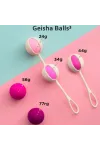 Set 5 Geisha-Bälle Zuckerrosa von G-Vibe kaufen - Fesselliebe