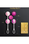 Set 5 Geisha-Bälle Zuckerrosa von G-Vibe kaufen - Fesselliebe