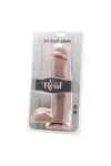 Dildo 25,5 cm mit Hoden hautfarben von Get Real kaufen - Fesselliebe