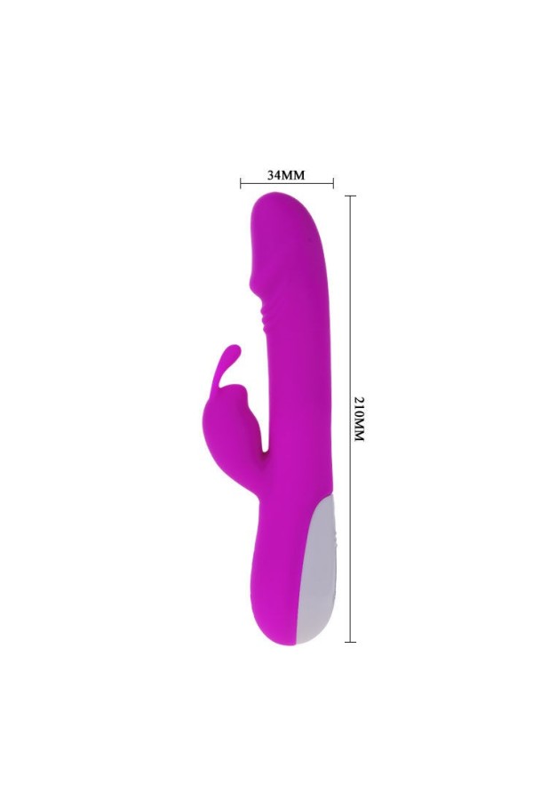 Flirtation Robert Vibrator mit Klitoris-Stimulator von Pretty Love Flirtation kaufen | Fesselliebe