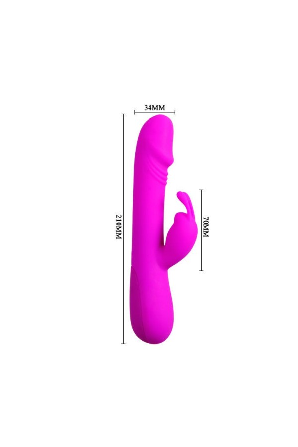 Flirtation Vibrator mit Kaninchen Clement von Pretty Love Flirtation kaufen | Fesselliebe