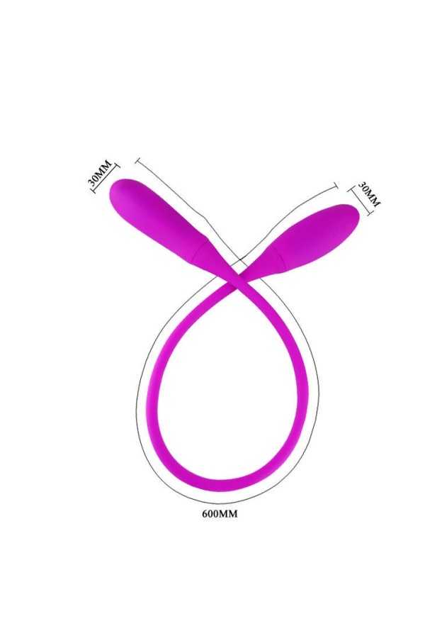 Smart - Snaky Vibe Vibrator 7v + 3 Tickling von Pretty Love Smart kaufen | Fesselliebe