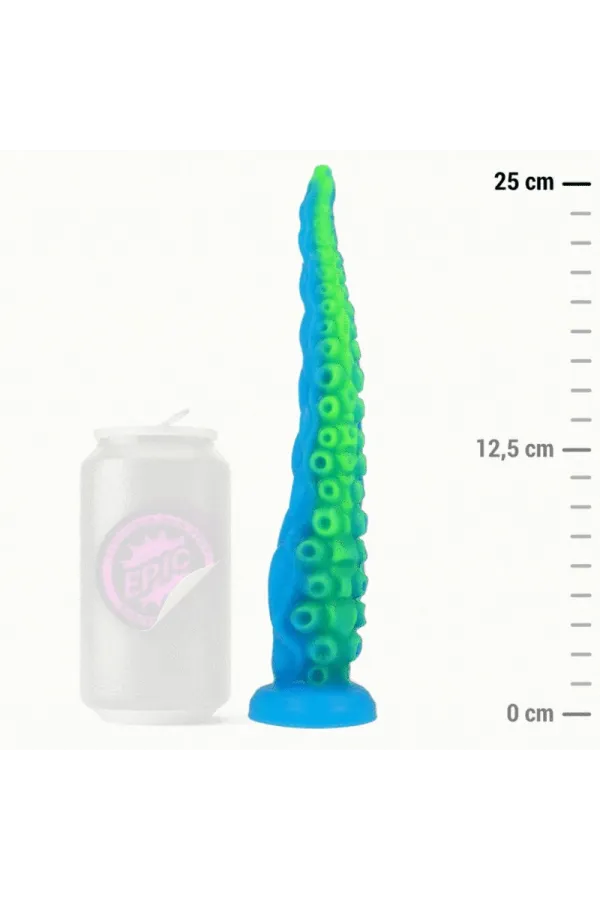 Scylla Fluoreszierender Dünner Tentakel-Dildo, Kleine Grösse von Epic