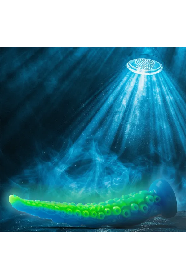 Scylla Fluoreszierender Dünner Tentakel-Dildo, Kleine Grösse von Epic