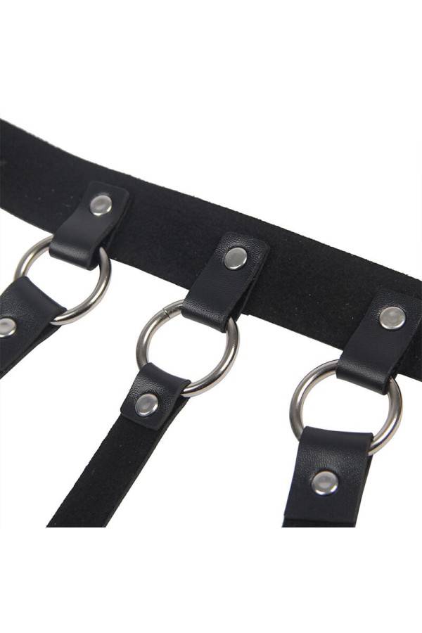 Brustharness mit Grossen Ringketten One Size (S-L) von Subblime Fetish kaufen | Fesselliebe