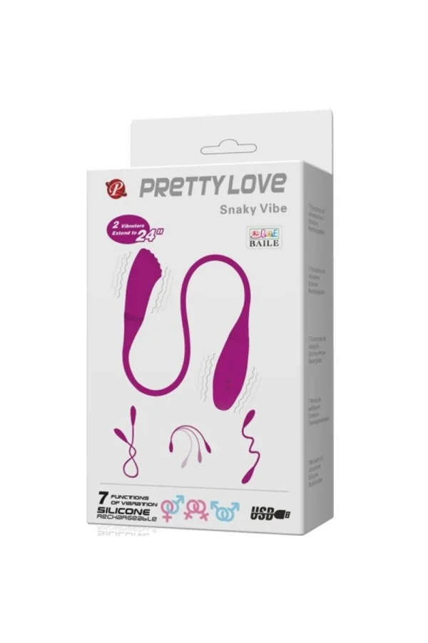 Smart Snaky Vibe Vibrator 2 Motoren von Pretty Love Smart kaufen - Fesselliebe