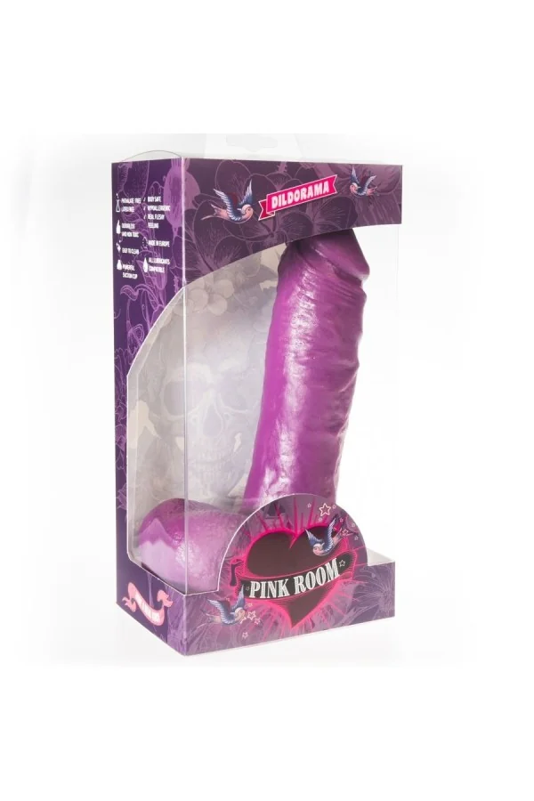 Anton Realistischer Lila Dildo 21,5 Cm von Pink Room kaufen - Fesselliebe