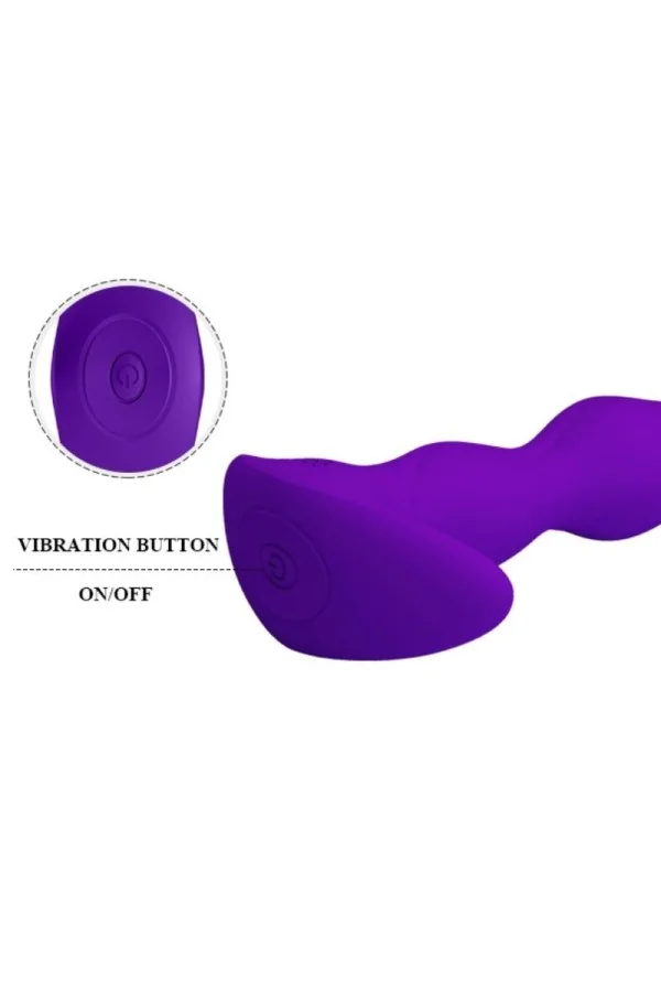 Anal Massager 12 Lila Vibrationsmodi von Pretty Love Bottom kaufen - Fesselliebe