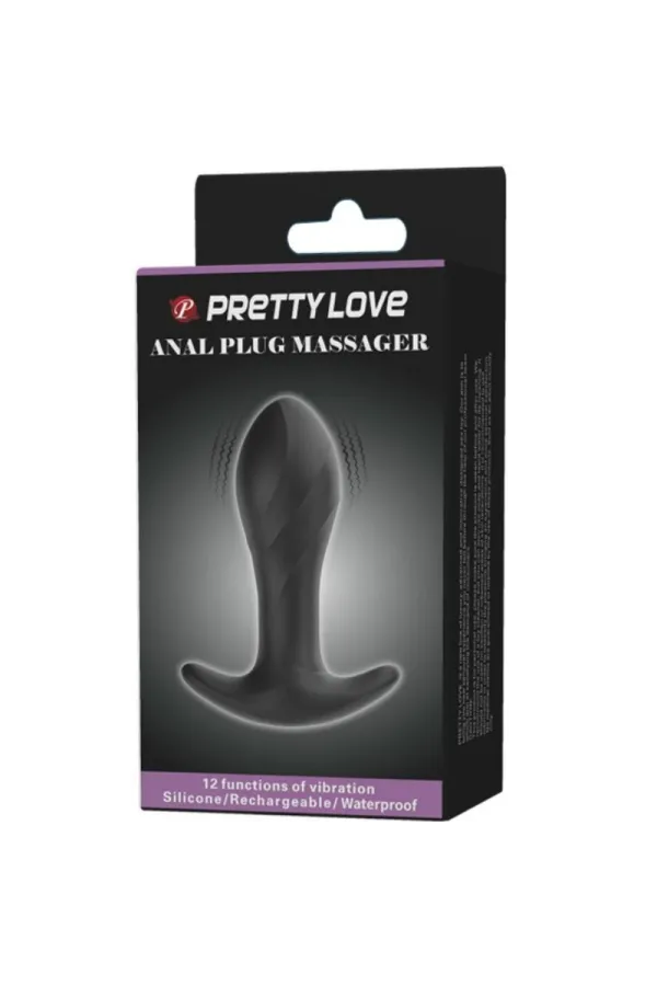 Schwarzer Analvibrator von Pretty Love Male kaufen - Fesselliebe