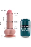 Dual Density Panzer Dildo 17cm von Rock Army kaufen - Fesselliebe