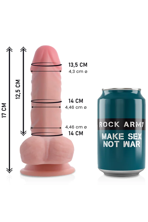 Dual Density Panzer Dildo 17cm von Rock Army kaufen - Fesselliebe