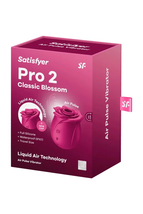 Air Pulse Pro 2 Classic Blossom Vibrator von Satisfyer Air Pulse kaufen - Fesselliebe