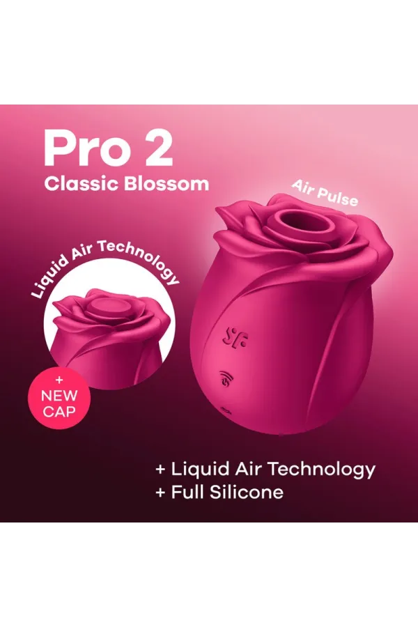 Air Pulse Pro 2 Classic Blossom Vibrator von Satisfyer Air Pulse kaufen - Fesselliebe