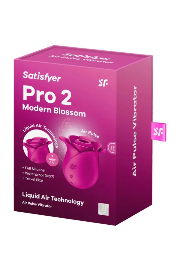 Air Pulse Pro 2 Moderner Blossom Vibrator von Satisfyer Air Pulse kaufen - Fesselliebe