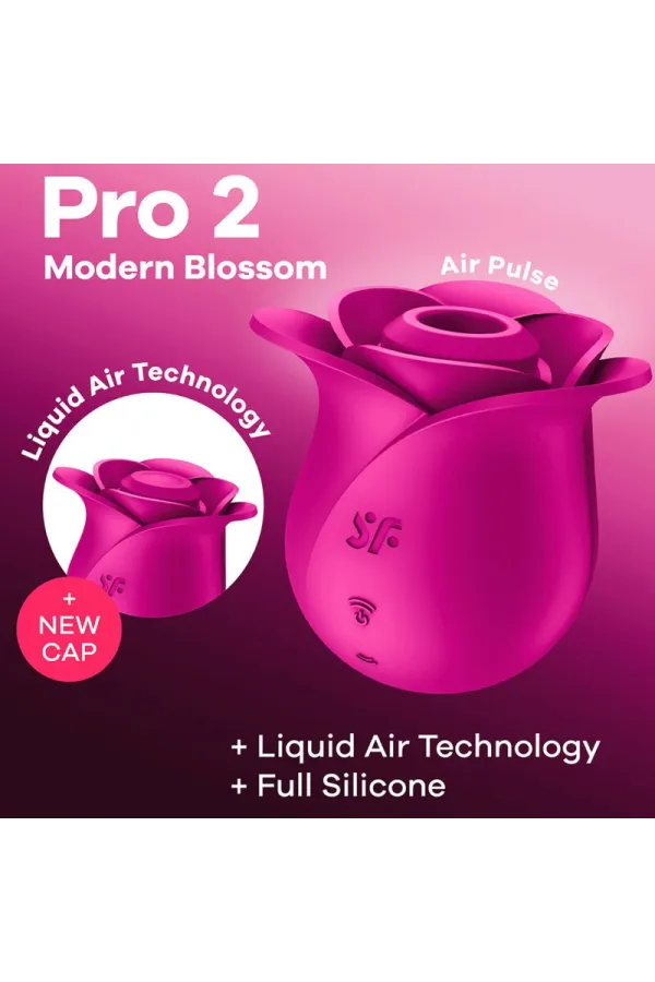 Air Pulse Pro 2 Moderner Blossom Vibrator von Satisfyer Air Pulse kaufen - Fesselliebe