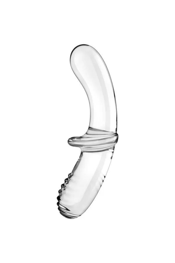 Doppel Kristall Dildo Transparent von Satisfyer Crystal kaufen - Fesselliebe