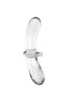 Doppel Kristall Dildo Transparent von Satisfyer Crystal kaufen - Fesselliebe