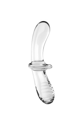 Doppel Kristall Dildo Transparent von Satisfyer Crystal kaufen | Fesselliebe