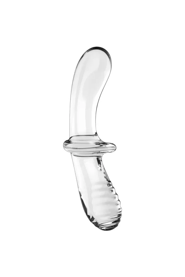 Doppel Kristall Dildo Transparent von Satisfyer Crystal kaufen - Fesselliebe