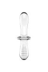 Doppel Kristall Dildo Transparent von Satisfyer Crystal kaufen - Fesselliebe