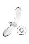 Doppel Kristall Dildo Transparent von Satisfyer Crystal kaufen - Fesselliebe