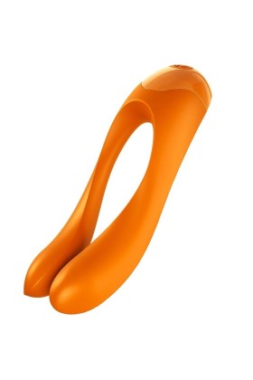 Candy Cane Fingervibrator Orange von Satisfyer Vibrator kaufen | Fesselliebe