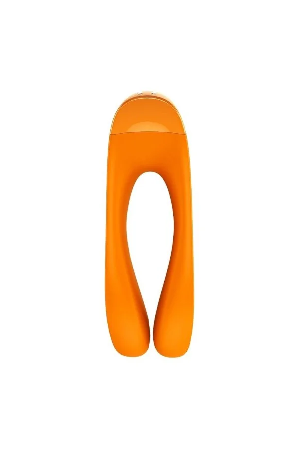 Candy Cane Finger Vibrator Orange von Satisfyer Vibrator kaufen - Fesselliebe