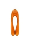 Candy Cane Finger Vibrator Orange von Satisfyer Vibrator kaufen - Fesselliebe