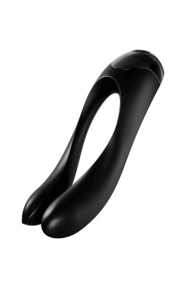 Candy Cane Fingervibrator Schwarz von Satisfyer Vibrator kaufen | Fesselliebe