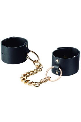 Breite Manschetten Schwarz von Bijoux Maze kaufen | Fesselliebe