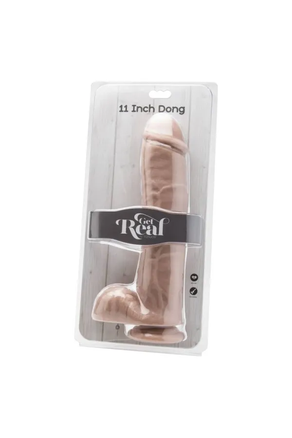 Dildo 28 Cm mit Holenhaut von Get Real kaufen - Fesselliebe