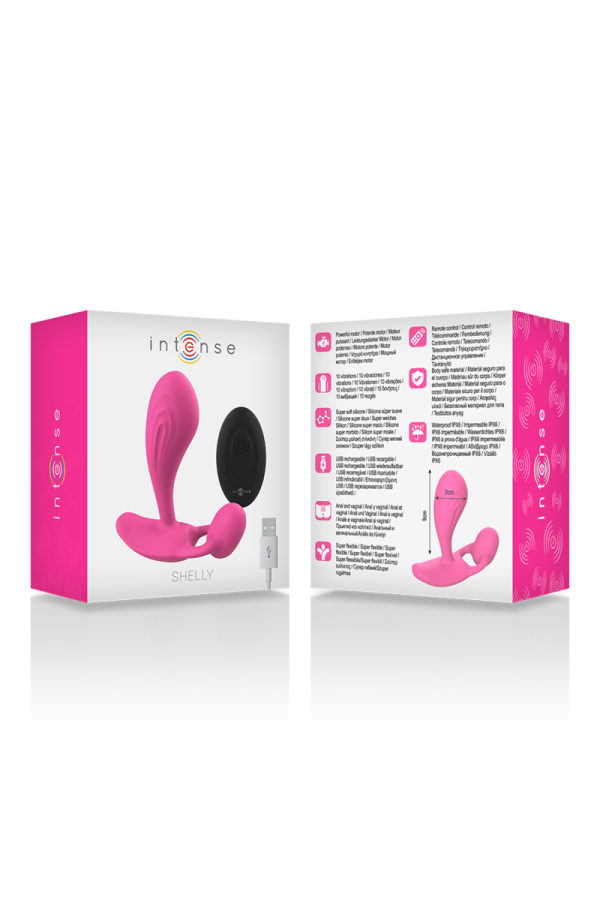 Shelly Plug Anal mit Fernbedienung Rosa von Intense Anal Toys kaufen | Fesselliebe