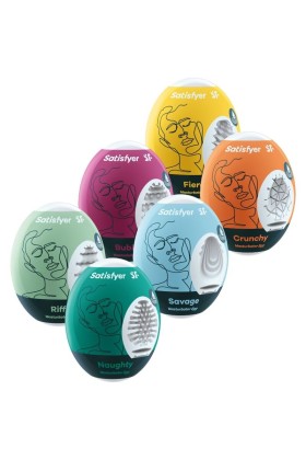 Masturbator Eier 6 Stück Set von Satisfyer Eggs kaufen | Fesselliebe