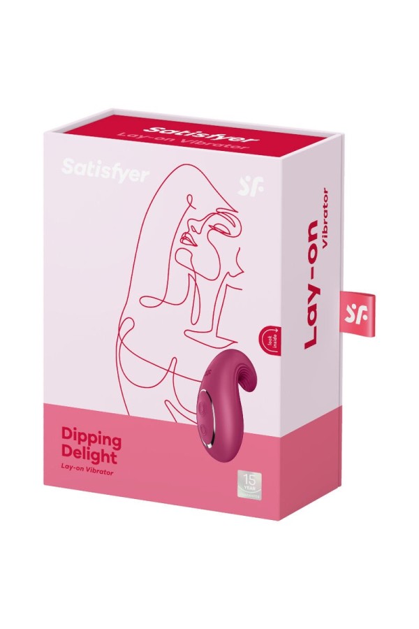 Dipping Delight Auflegvibrator Rot von Satisfyer Layons kaufen | Fesselliebe