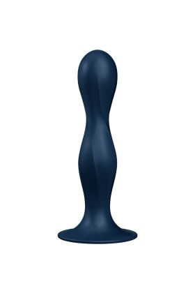 Double Ball-R Silikondildo Blau von Satisfyer Plugs kaufen | Fesselliebe