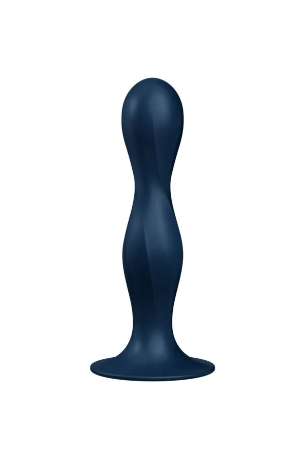 Double Ball-R Silikondildo Blau von Satisfyer Plugs kaufen - Fesselliebe