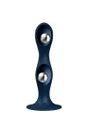 Double Ball-R Silikondildo Blau von Satisfyer Plugs kaufen - Fesselliebe