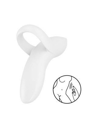 Bold Lover Fingervibrator Weiss von Satisfyer Vibrator kaufen | Fesselliebe