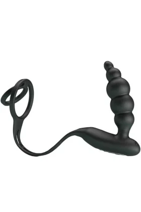 Penisringe mit Vibrator-Plug von Pretty Love