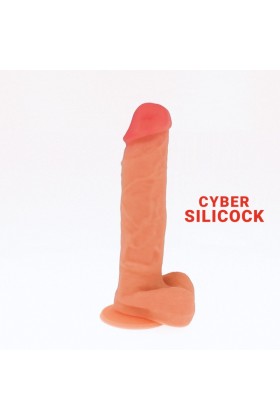 Ultra-Realistischer. Weicher Flüssiger Silikon-Dong 20.5 cm -O- 4.1 cm von Cyber Silicock kaufen | Fesselliebe