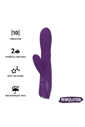 Reworabbit Flexibler Vibrator mit Kaninchen von Rewolution