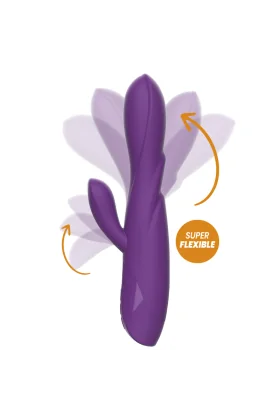 Reworabbit Flexibler Vibrator mit Kaninchen von Rewolution