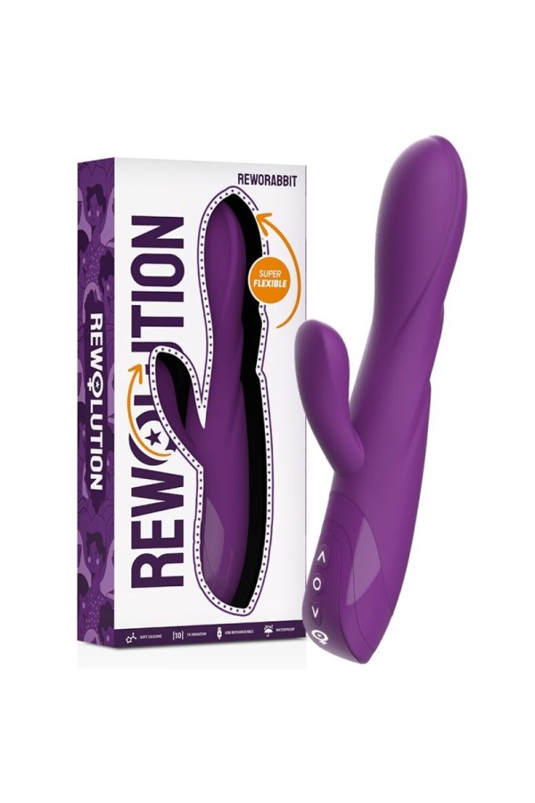 Reworabbit Flexibler Vibrator mit Kaninchen von Rewolution kaufen | Fesselliebe