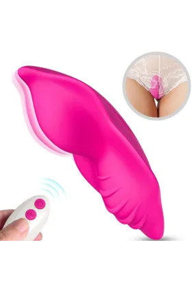 Whisper Tragbares Höschenn Vibrator mit Fernbedienbares Fuchsia von Armony Wearables