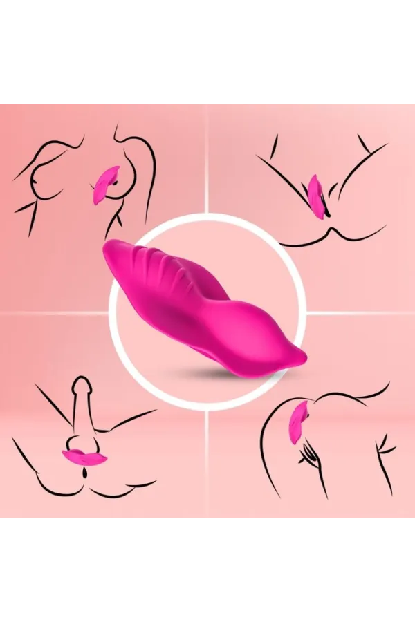 Whisper Tragbares Höschen Vibrator mit Fernbedienung Fuchsia von Armony Wearables kaufen - Fesselliebe