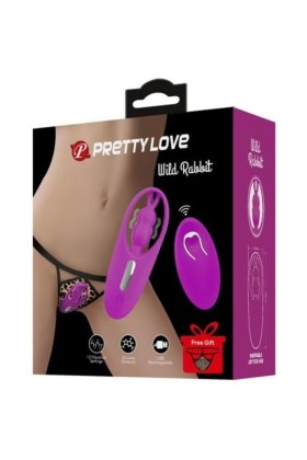 Wild Rabbit Stimulator für Höschen mit Fernbedienung Flieder von Pretty Love Smart kaufen | Fesselliebe