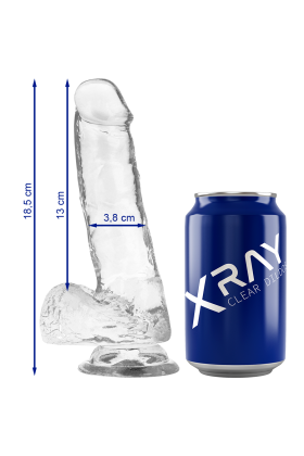 Klarer Hahn mit Eier 18.5 cm -O- 3.8 cm von X Ray kaufen | Fesselliebe