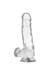 Transparenter Dildo mit Hoden 18.5cm X 3.8cm von X Ray kaufen - Fesselliebe