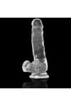 Transparenter Dildo mit Hoden 18.5cm X 3.8cm von X Ray kaufen - Fesselliebe